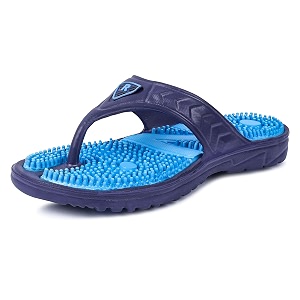 TieFit Mens Accupressure Non-Slip Slipper Flip