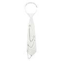 Ties for Women Pre-tied Uniform Necktie with Metal Chain