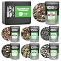 Tiesta Tea 7 Green Teas Dry Flight Sampler Loose Leaf 7 Pouches