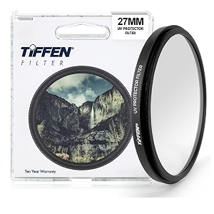 tiffen 27uvp 27mm uv protection filter clear