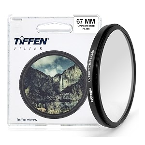 tiffen 67mm uv protection filter black