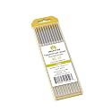 TIG Welding Tungsten Electrodes 1.5% Lanthanated Tungsten 5/32” x 7” (Gold, WL15) 10-Pack