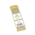 TIG Welding Tungsten Electrodes 1.5% Lanthanated Tungsten 1/16” x 7” (Gold, WL15) 10-Pack