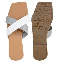 TIGER COLLECTIONS Women39s Flat Cross Strap Slippers