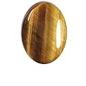 Tiger Eye Ratti 7-8 Carat Natural Gemstone Tiger Eye Bead Crystal Healing Stone for Jewelry Making, Lab Certified, by REBUY