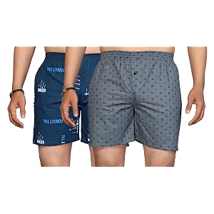 men39s cotton blend combo of 2 printed boxer side pockets shorts_02