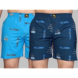 men39s cotton blend combo of 2 printed boxer side pockets shorts_02
