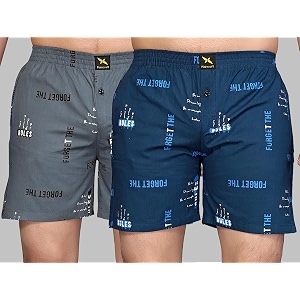 men39s cotton blend combo of 2 printed boxer side pockets shorts_02