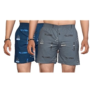 men39s cotton blend combo of 2 printed boxer side pockets shorts_02