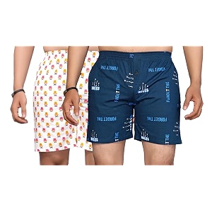 men39s cotton blend combo of 2 printed boxer side pockets shorts_02