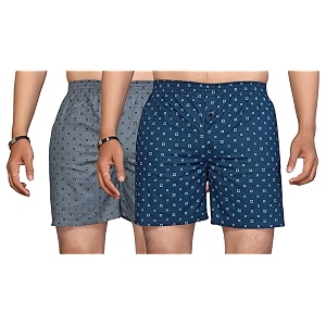 men39s cotton blend combo of 2 printed boxer side pockets shorts_02