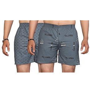 men39s cotton blend combo of 2 printed boxer side pockets shorts_02