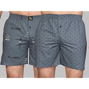men39s cotton blend combo of 2 printed boxer side pockets shorts_02