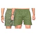 Men's Cotton Blend Combo of 2 Printed Boxer Side Pockets Shorts_02