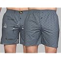 Men's Cotton Blend Combo of 2 Printed Boxer Side Pockets Shorts_02