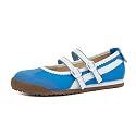 Tigeridea Mary Jane Sneakers Two Strap Rounded Toe Ballet Flats for Women