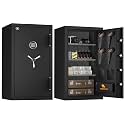 TIGERKING 37.8"H Large Fireproof & Waterproof Safe for Home