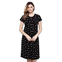 TIGYWIGY Women39s Cotton Printed Knee Length MaternityFeedingNursing