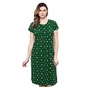TIGYWIGY Women39s Cotton Printed Knee Length MaternityFeedingNursing