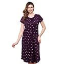 TIGYWIGY Women39s Cotton Printed Knee Length MaternityFeedingNursing