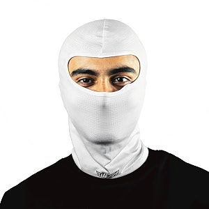 tiivra pro ventilation balaclava for bikers 4 way stretch uv protected full face mask for riding cyclingsun amp dust protection