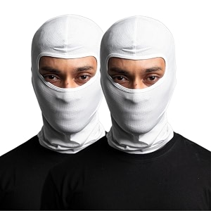 tiivra pro ventilation balaclava for bikers 4 way stretch uv protected full face mask for riding cyclingsun amp dust protection