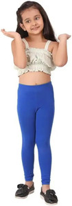 tik tok wears legging for girls blue pack of 1