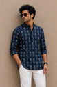 TIKARI Men Printed Straight Kurta