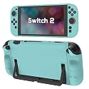 TIKOdirect Hard Protective Case for Switch 2, Dockable Cover Case, Blue
