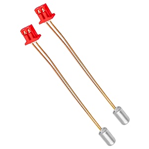 tikscience extruder thermistor temperature sensor ntc 100k 3950 fit for extruder pro fdm ender 3 s1 cr10 smart pro ender 3 si pro sermoon v1 pro 3d printer red 300