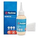 Grout Filler Repair Kit – Cream Beige Premixed Crack Filler for Floor Tiles – Fast Drying Grout Sealer with Spatula – 8 oz