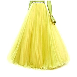 TILISM Womens and Girls Solid Satin Long