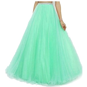 TILISM Womens and Girls Solid Satin Long