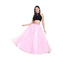 TILISM Women39s and Girls Solid Satin Long