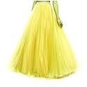 TILISM Women39s and Girls Solid Satin Long