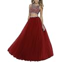 TILISM Women39s and Girls Solid Satin Long