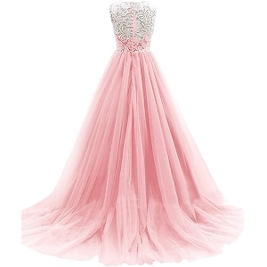 TILISM Womens Net Fit and Flare Maxi