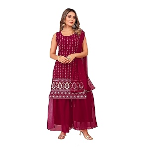 TILKI FASHION Womens Embrodery Work Kurti With