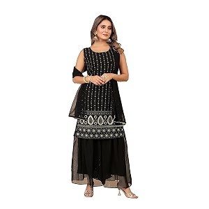 TILKI FASHION Womens Embrodery Work Kurti With