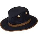 Tilley TWC7 Outback Hat Breathable Cotton Outdoor Sun Protection Hat for Men and Women Ideal for Hiking Fishing Camping