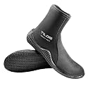 Tilos TruFit Dive Boots - Ergonomic Scuba Booties, 3-7mm