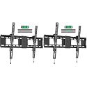 Tilting TV Wall Mount Heavy Duty for Most 37-85 Inch TVs Up to 132 lbs (Pack of 2)