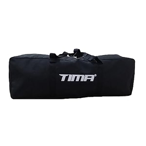 tima polyester rayon team and individual cricket kit bag black