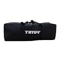 TIMA Polyester, Rayon Team and Individual Cricket Kit Bag (Black)