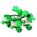 Tima Roller Skates Age Group 7-12 Years Unisex, Adjustable Inline Skating Shoes for Boy Girl Baby Little Children (Multicolor)