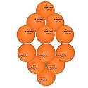 TIMA Training 3 Star Table Tennis Balls 12, 24, or 36 Pack - 40+mm Regulation Bulk Ping Pong Balls for Competition and Recreational Play Indoor and Outdoor Compatible (12-Pack Orange)