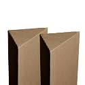 Timber Acoustics® Tri Bass Traps | Absorption for Balanced &amp; Clear Audio | Acoustic Room Treatment | Rockwool | NRC = 0.90 [SET OF 2] (Dark Beige, 1'x4'x9")