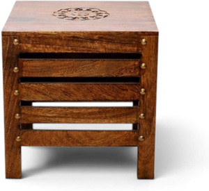 Timber Tales Wooden Stool Living Bedroom