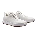 Timberland Maple Grove Leather Ox Sneakers for Men - Leather Upper with Lace Up Closure, Elegant and Round Toe Design
