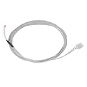 100K ohm NTC 3950 Thermistor/Temperature Sensor with Connector for 3D Printer Extruder or Heated Bed Pre-Wired with Teflon Insulated Wiring and Connector (Quantity 5pcs with 1m Wire)